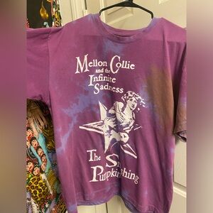 Mellon Collie Purple Graphic Short Sleeve Tee